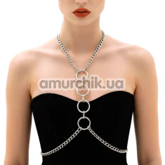 Украшение для тела Art of Sex Mango, серебряное - Фото №1