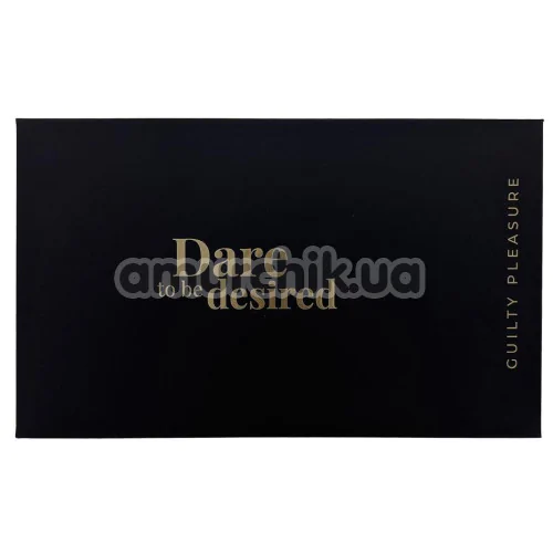 Фиксаторы для рук Guilty Pleasure Soiree Pearl Handcuffs, черно-золотые