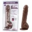 Вибратор Ballsy Super Cock Mr. Marcus 9.9, коричневый - Фото №11