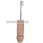 Зубная щетка в виде пениса Diverty Sex Penis Toothbrush, телесная - Фото №1