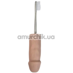 Зубная щетка в виде пениса Diverty Sex Penis Toothbrush, телесная - Фото №1