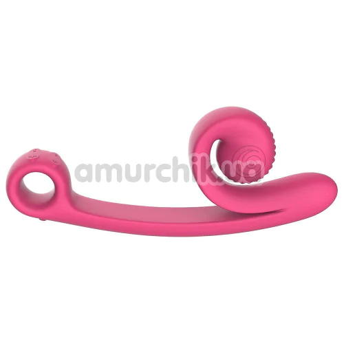 Вібратор для клітора і точки G Snail Vibe Curve, рожевий