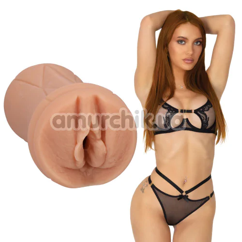 Искусственная вагина Signature Strokers Zoey Luna Pocket Pussy, телесная