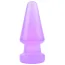 Анальная пробка Hi-Rubber Anal Delight Plug, фиолетовая - Фото №1