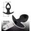 Анальная пробка с вибрацией Black Velvets Vibrating Plug, черная - Фото №5