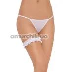 Підв'язка Garter (модель 7406), біла - Фото №1