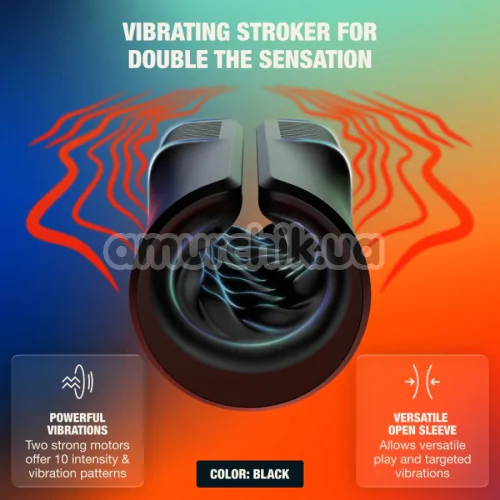 Мастурбатор с вибрацией Arcwave Zing, черный