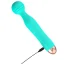 Універсальний вібромасажер Mini Vibrator Cuties Green, бірюзовий - Фото №3