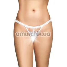 Трусики-стринги G-String 2500, белые - Фото №1