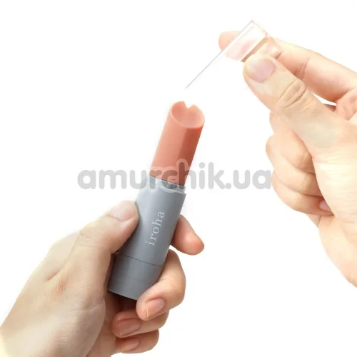 Клиторальный вибратор Tenga Iroha Stick, персиковый