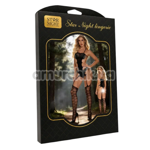 Комбинезон Star Night Romb Bodystocking, черный