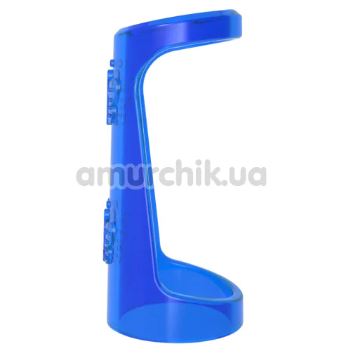 Набір з 2 насадок на пеніс GK Power Double Enhancer Kit, синій