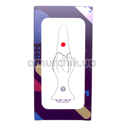 Анальна пробка з вібрацією App Controlled Vibrating Butt Plug Rose Vibrating With Remote, червона