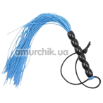 Флоггер DS Fetish Mini Flogger Balls, голубой - Фото №1