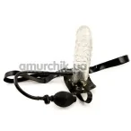 Мужской страпон MALE STRAP-ON VEINY PENIS PUMP - Фото №1