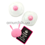 Вібростимулятори для грудей Breast Vibrator PL-NV-006, прозорі - Фото №1
