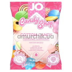 Оральный лубрикант JO H2O Candy Shop Cotton Candy - сахарная вата, 5 мл - Фото №1