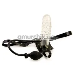 Чоловік страпон MALE STRAP-ON VEINY PENIS PUMP - Фото №1