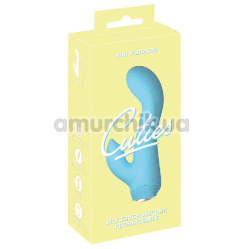 Вібратор Mini Vibrator Cuties 5402506, блакитний
