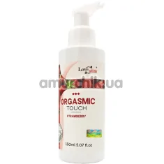 Масажний гель LoveStim Orgasmic Touch Strawberry - полуниця, 150 мл - Фото №1