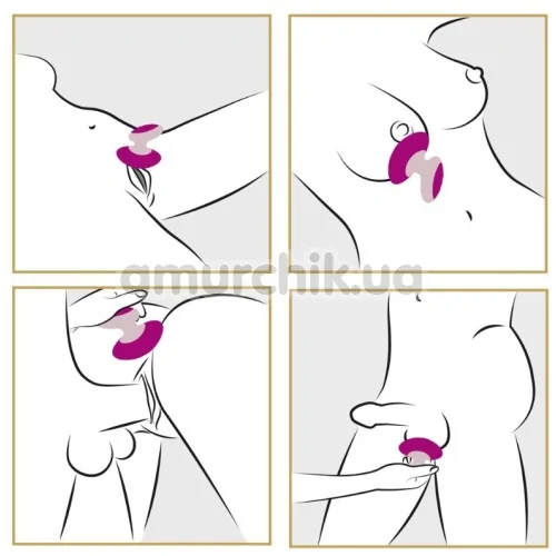 Универсальный вибромассажер Couples Choice Massager, розовый