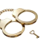 Наручники DS Fetish Luxury Metal Handcuffs, золоті - Фото №4