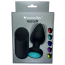 Анальная пробка с подсветкой Passion Play Vibrating Buttplug With LED Lights M, черная - Фото №4