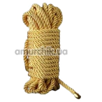 Мотузка Lockink Sevanda Bondage Rope 8 Meter, золота - Фото №1