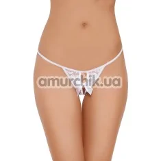 Трусики-стринги женские G-string белые (модель 2426) - Фото №1