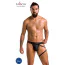 Мужские трусы с подвязкой Passion Free Your Senses Thong Bill 058, черные - Фото №5