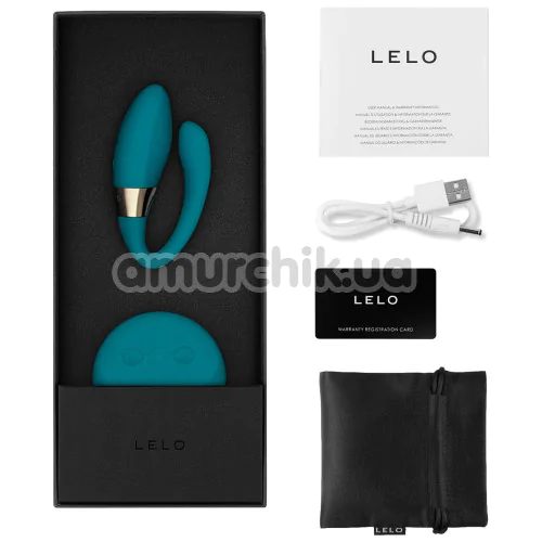 Вібратор Lelo Tiani Duo (Лело Тіані Дуо), бірюзовий