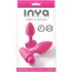 Набір анальних пробок з вібрацією Inya Rechargeable Vibes-O-Spades, рожевий - Фото №3