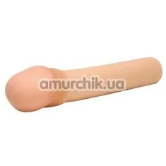 Насадка-подовжувач пеніса Cyberskin 2 Transformer Penis Extension, тілесна - Фото №1