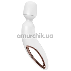 Універсальний вібромасажер Satisfyer Wand-erland, білий - Фото №1