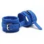 Фіксатори для рук Loveshop Luxury Fetish Cuffs With Chain, сині - Фото №4