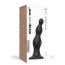 Фалоімітатор Strap-On-Me Dildo Plug Beads L, чорний - Фото №5