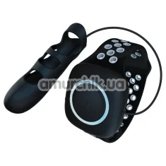 Насадка на палець з вібрацією Adrien Lastic Exploring Senses Touche Finger Vibrator, чорний - Фото №1