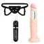 Страпон с вибрацией Lux Fetish 6.5 Realistic Vibrating Dildo, телесный - Фото №1
