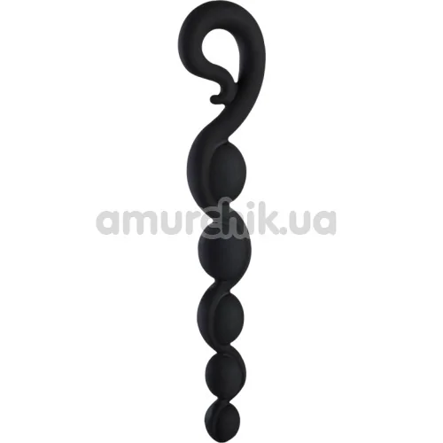 Анальний стимулятор Fun Factory Bendybeads, чорний - Фото №1