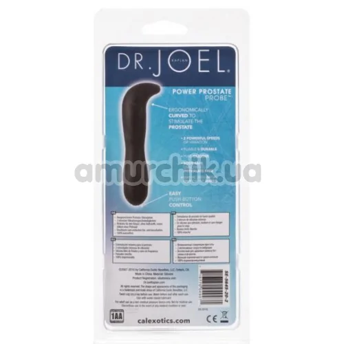Стимулятор простаты Dr. Joel Kaplan Power Prostate Probe, чёрный