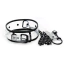 Ошейник с поводком DS Fetish Collar With Leash Transparent, прозрачный - Фото №2