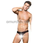 Труси чоловічі Envy Mesh Thong, чорні - Фото №1