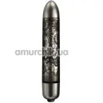 Клиторальный вибратор Dr. Roccos Pleasure Emporium RO-90mm, серебряный - Фото №1