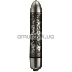 Кліторальний вібратор Dr. Roccos Pleasure Emporium RO-90mm, срібний - Фото №1