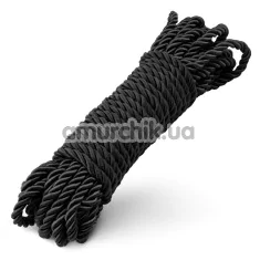 Веревка Bedroom Fantasies Kinbaku Rope 5m, черная - Фото №1