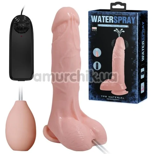 Вібратор з еякуляцією Water Spray, тілесний