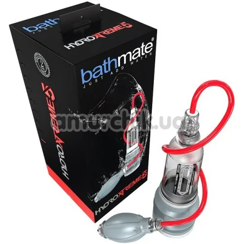 Гидронасос для увеличения пениса Bathmate HydroXtreme 5, прозрачный