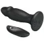 Анальна пробка з вібрацією MR Play Super Rower Powerful Vibrating Anal Plug з головкою, чорна - Фото №3