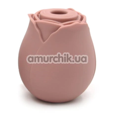 Симулятор орального сексу для жінок з вібрацією Sweet Em Rose Sucking Massager, бежевий - Фото №1