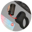 Виброкольцо Fun Factory Steady Penis Ring, черное - Фото №6